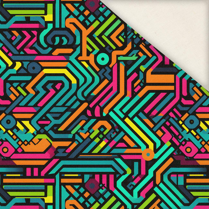 NEON ABSTRACT WZ.2- Slub Weave
