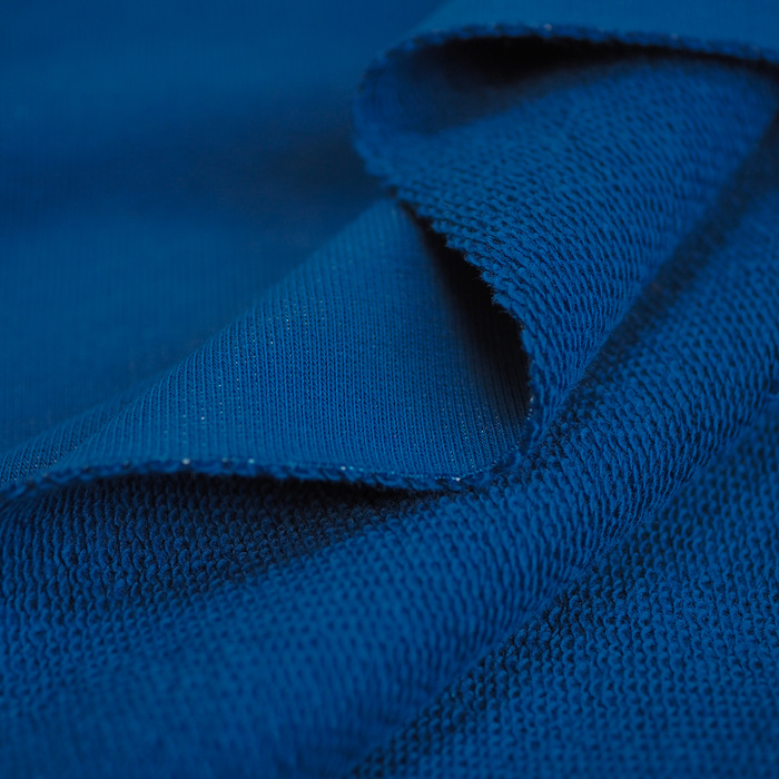 Gruba dzianina pętelkowa 290g - JEANS (D-216)