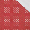 HEARTS pat. 2 / red (VALENTINE'S MIX) - single jersey with elastane 