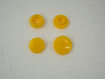 DRUCKKNÖPFE KAM 14 mm/ 10 set - MANGO MOJITO (YELLOW)