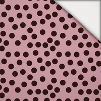 POLKA DOTS WZ. 9 - lehký, česaný úplet