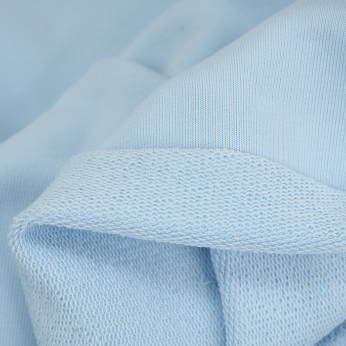 Gruba dzianina pętelkowa 290g - BABY BLUE (D-63)