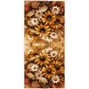 KISSEN 45x45 - GOLDEN AUTUMN BOUQUET WZ. 3 - Vorderseite + Rückseite