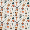 LET IS SNOW wz.7 - looped knit fabric
