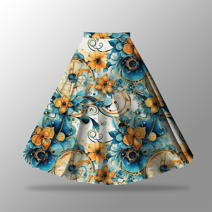 Skirt panel "MAXI"/ Abstraction wz.21