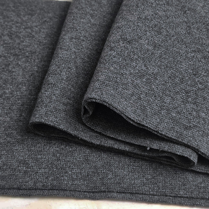 D-08 MELANGE GRAPHITE - t-shirt elastic sweat ST