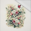 PASTEL BLOOM WZ. 1 - panel (60cm x 50cm) Waterproof woven fabric