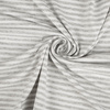  Viskose Jersey - STREIFEN MELANGE / WEIß 0,5cm x 0,5cm