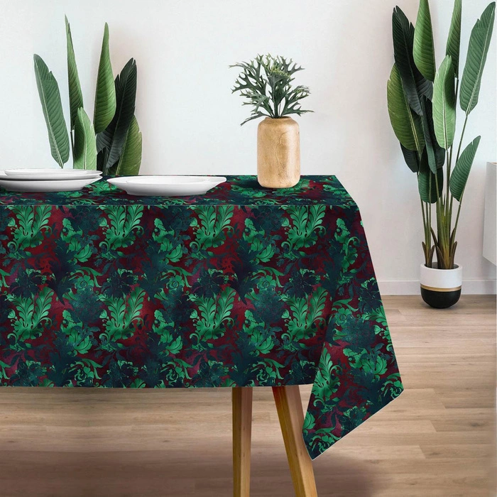 FLORAL MS. 8 - looped knit fabric with elastane ITY