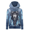 UNISEX HOODIE (HYDRA) - SPIRIT WOLF - Nähset (134/140)