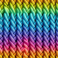 IMITATION COLORFUL SWEATER VZ. 2- Potahový velur