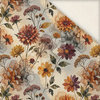 AUTUMN FLOWERS WZ. 27 - Leinen 100%