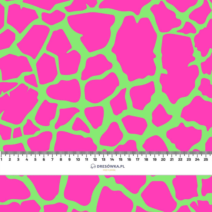 NEON SPOTS PAT. 4 - Viscose jersey