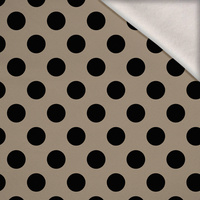 POLKA DOTS WZ. 12 - brushed knitwear with elastane ITY