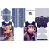 2-PACK - T-SHIRT DZIECIĘCY - ANIMOWANE ZWIERZAKI WZ. 3 - ZESTAW DO USZYCIA (152/158)