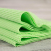 D-122 LIGHT GREEN - Ribbed knit fabric