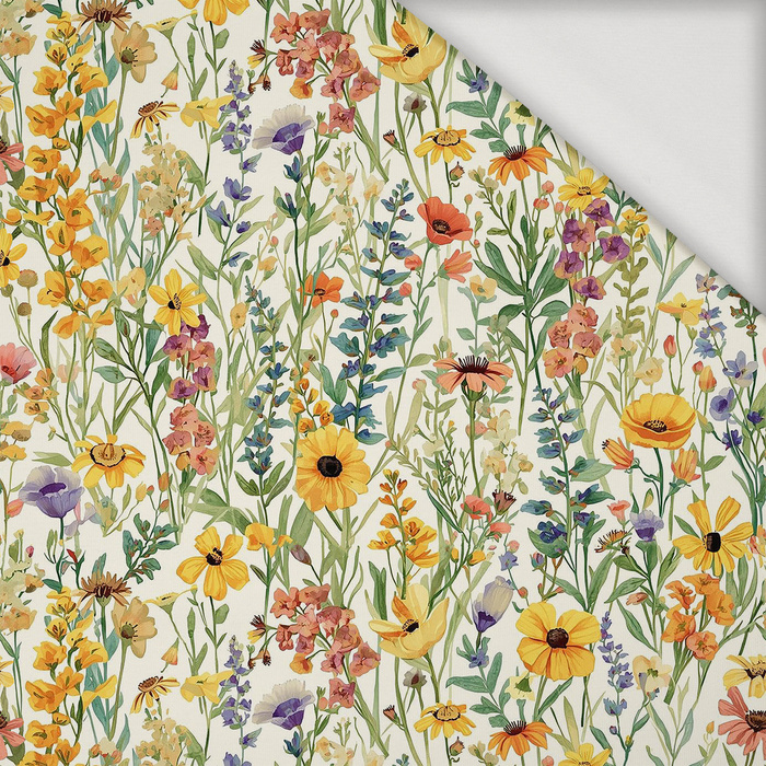 FLOWERS MEADOW WZ. 1 - Jersey wiskozowy