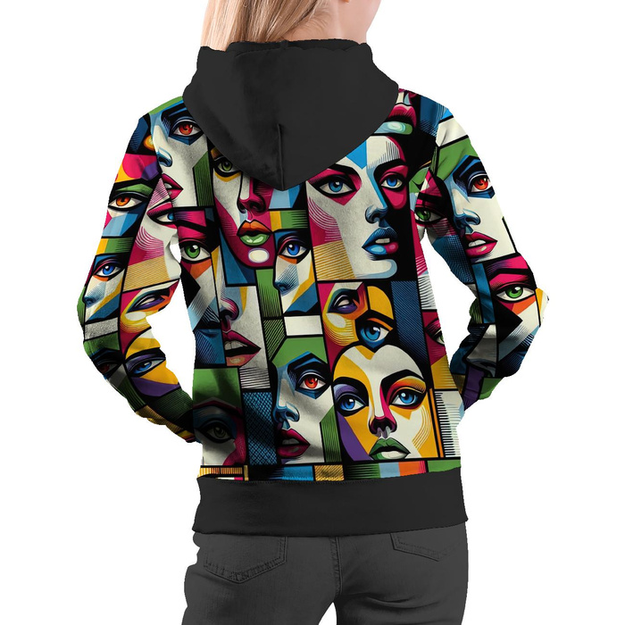 FACES PAT. 1 - looped knit fabric