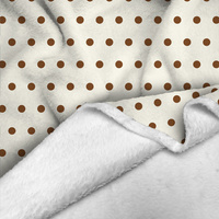 POLKA DOTS WZ. 7 - Minky plyš