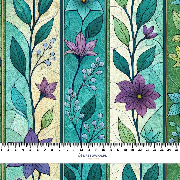 Stained Glass wz. 30 - Satyna