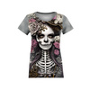 T-SHIRT DAMSKI - GOTHIC GIRL - zestaw do uszycia L