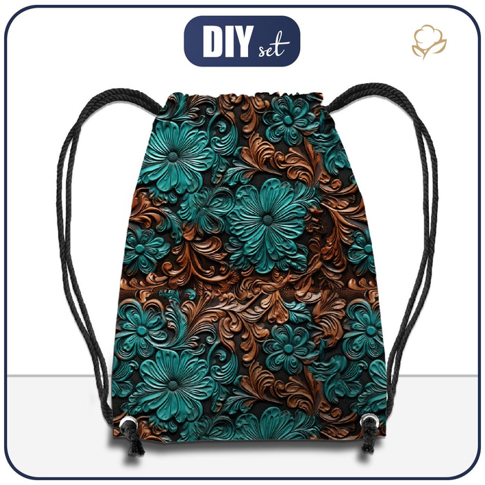 GYM BAG - LEATHER PATTERN PAT.5 - small