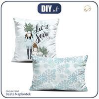 DECORATIVE PILOWS - LET IT SNOW MS. 2 (WINTER IN THE CITY)