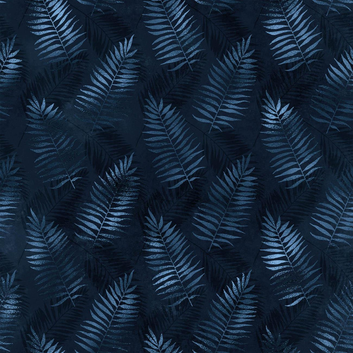 BLUE LEAVES WZ . 2- single jersey z elastanem ITY