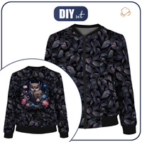 WOMEN’S BOMBER JACKET (KAMA) - GOTHIC OWL - sewing set XXL