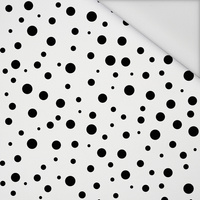 BLACK DOTS - rychleschnoucí tkanina