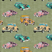 OLD CARS / STRIPES pat. 2