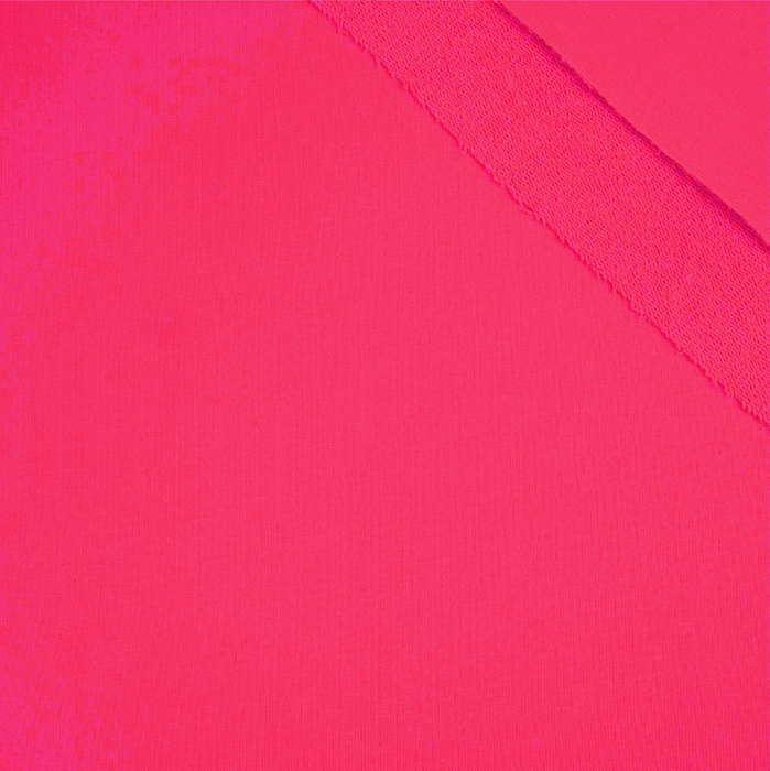 Teplákovina s hrubou smyčkou (P290) - MAGENTA (PINK) (D-183) 