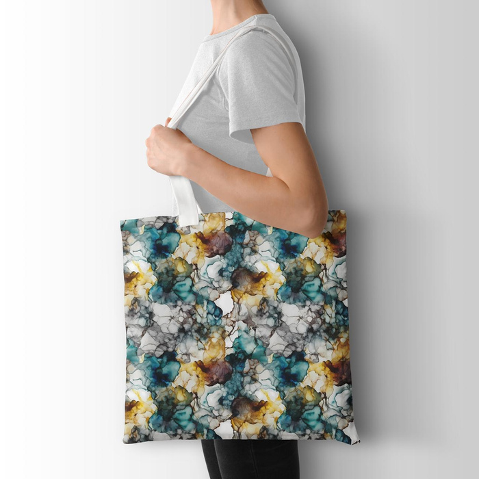 ALCOHOL INK PAT. 1 - Waterproof woven fabric