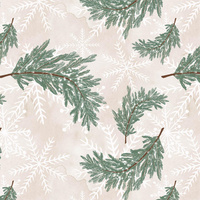 ZWEIGE UND SCHNEEFLOCKEN (WINTER IN DER STADT) - HOME DECOR PREMIUM Webware