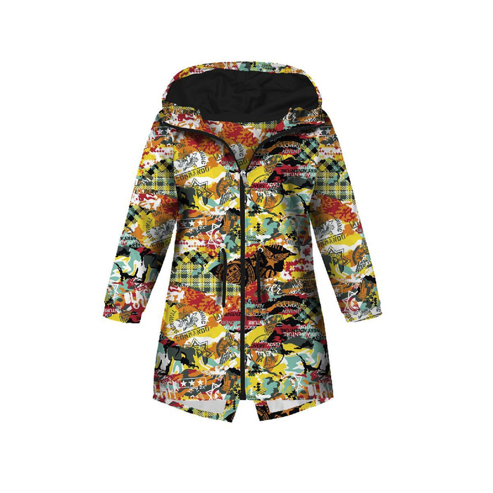 CAMOUFLAGE COLORFUL - single jersey with elastane TE210