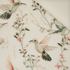 PASTEL BIRDS PAT. 6 (Hummingbirds)- Upholstery velour 