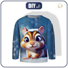 Longsleeve - ANIMATED SQUIRREL - sewing set (98/104)