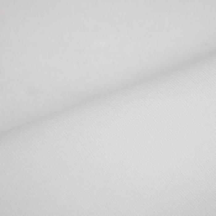 Gruba dresówka drapana D300 - BIAŁY (D-01)