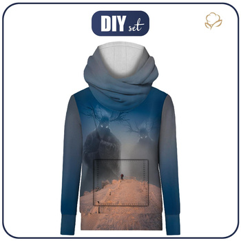 UNISEX HYDROFOBNÍ MIKINA UNISEX - POGŁOS BESTIE - Sada šití