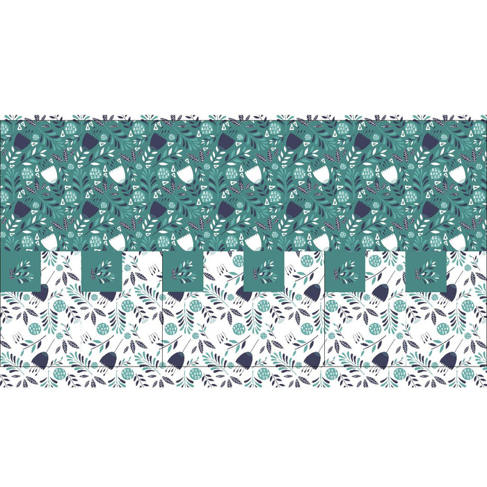 UBROUSKY A BĚHOUN - FOLK  - Sada šití