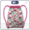 GYM BAG - SUMMER CATS PAT. 1 - small