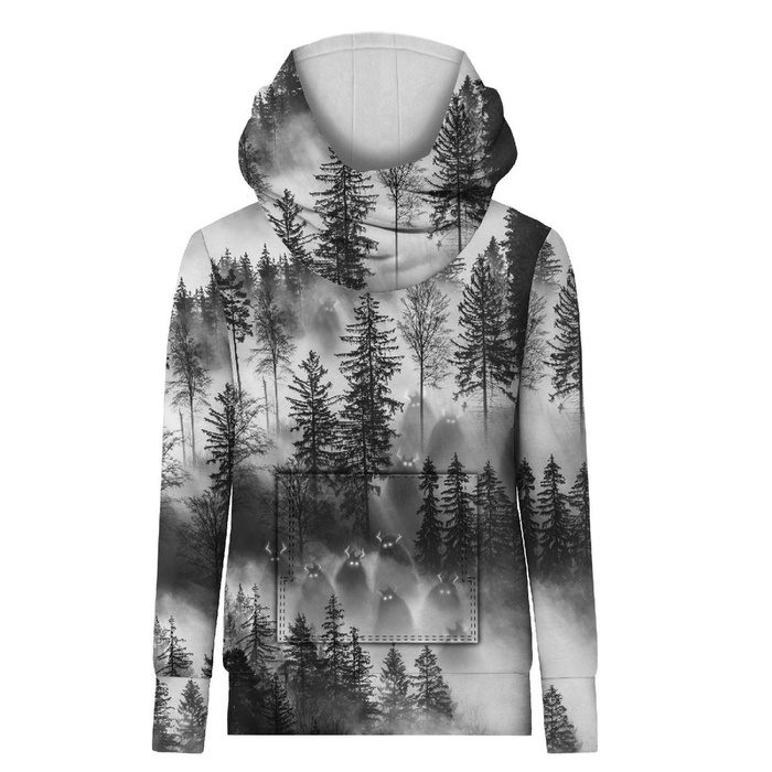BLUZA Z KAPTUREM UNISEX (HYDRA) - CIEMIENIAKI - zestaw do uszycia XS