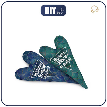 DEKORATIVNÍ SRDÍČKA - ŠUPINY PL