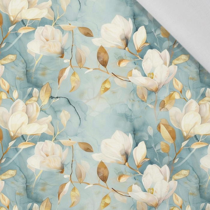 FLOWERS - Cloud Dancer WZ.3 - Baumwoll Webware