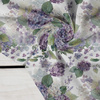 FLOWERS ELEPHANTS FAMILY - Krepp