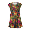 DRESS "EMMA" - NEON JUNGLE WZ. 6 - Viscose jersey with elastane M