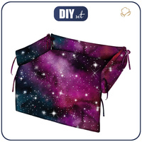 ANIMAL BED - WATERCOLOR GALAXY PAT. 8 - sewing set - L