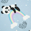 PANDA AUF EINEN REGENBOGEN - Wasserabweisende Webware