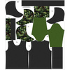 BLUZA Z KAPTUREM UNISEX (HYDRA) - WINTER FOREST WZ. 1 - zestaw do uszycia (98/104)