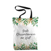 SHOPPER BAG - Beste Klassenlehrerin der Welt - Waterproof woven fabric - sewing set